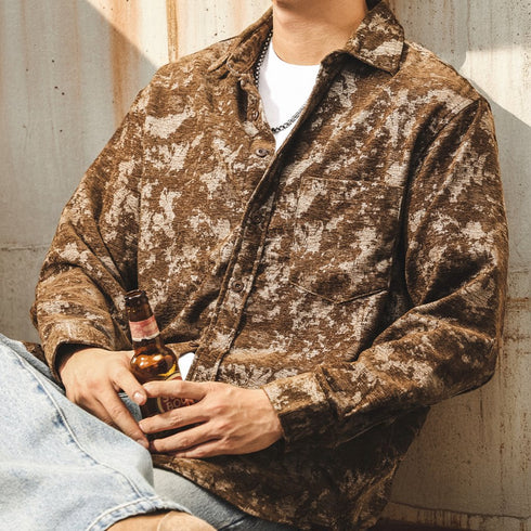 Vintage Camo Work Style Shirt P1834